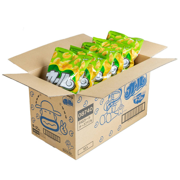 메이지 칼 치즈 컬 옥수수 퍼프 스낵 (10봉지)