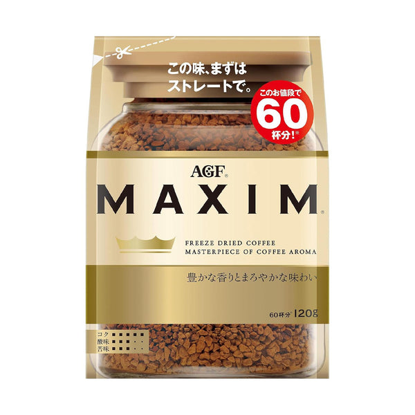 AGF 맥심 동결건조 인스턴트 커피 리치아로마 멜로우맛 120g