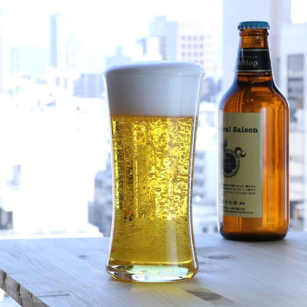 아데리아 크래프트 맥주 유리 오목 스타일리시 프리미엄 유리 제품 대형 345ml