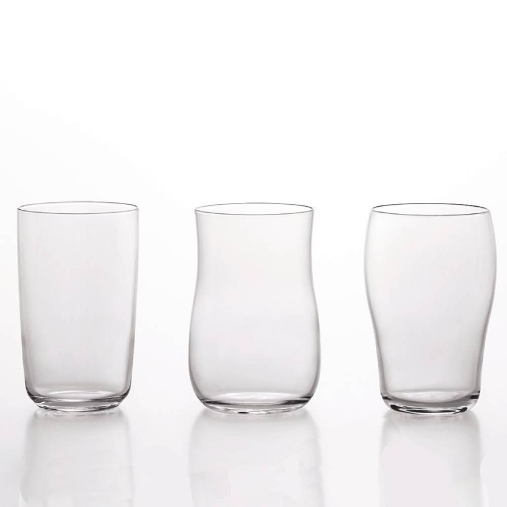 Aderia Craft 맥주 유리 세트 프리미엄 짧은 유리 컬렉션 3개