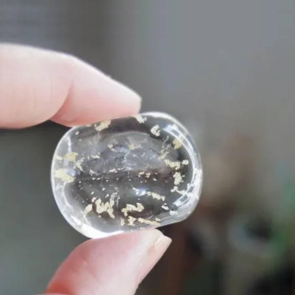 아데리아 수제 유리 & 금박 젓가락받침