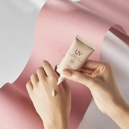 알비온 슈퍼 UV 컷 미네랄 선스크린 & 메이크업 베이스 SPF50+ 40g