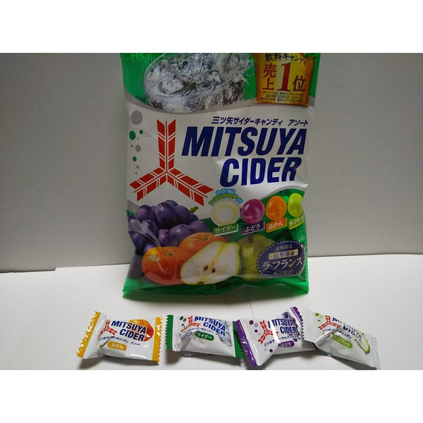 아사히 미츠야 사과주 모듬 과일 캔디 112g