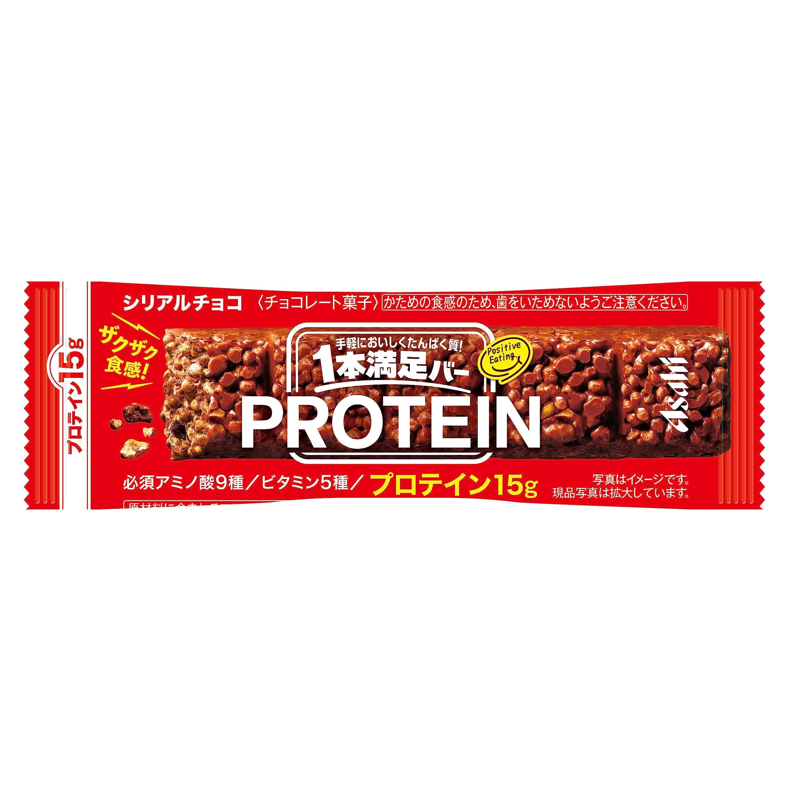 아사히 프로틴바 초콜릿맛 시리얼바 프로틴 15g