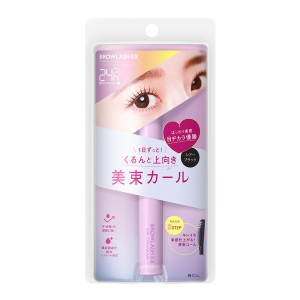 BCL 브로우래쉬 EX 컬락 마스카라 쉬어 블랙