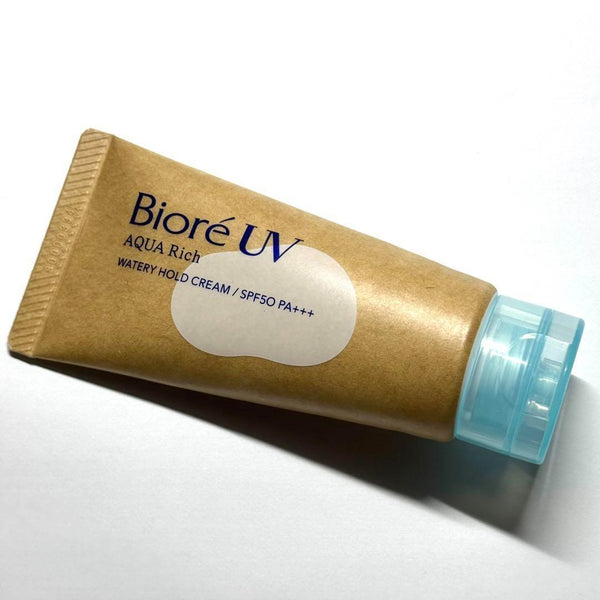 비오레 UV 아쿠아 리치 워터리 홀드 크림 미네랄 선스크린 SPF50 50g