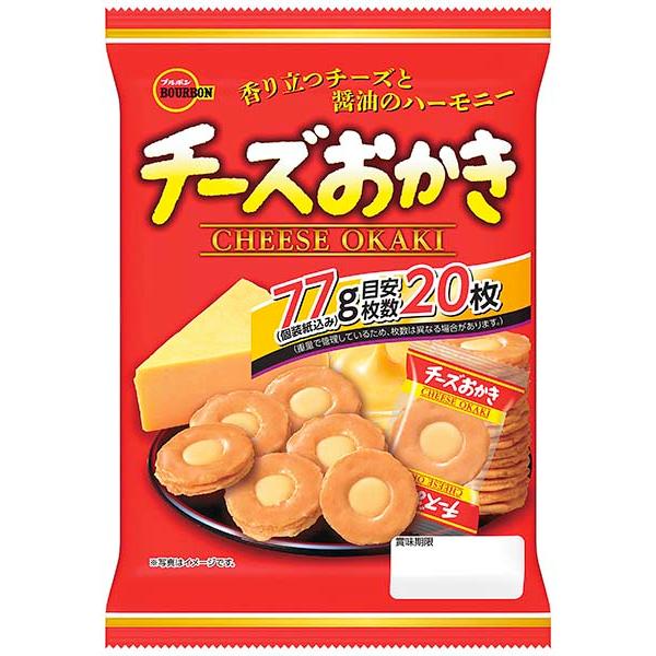 버번 치즈 오카키 치즈 크림 센베이 85g