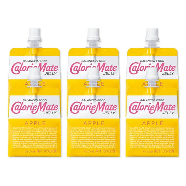 칼로리메이트 젤리 밸런스 푸드 사과 215g x 6개
