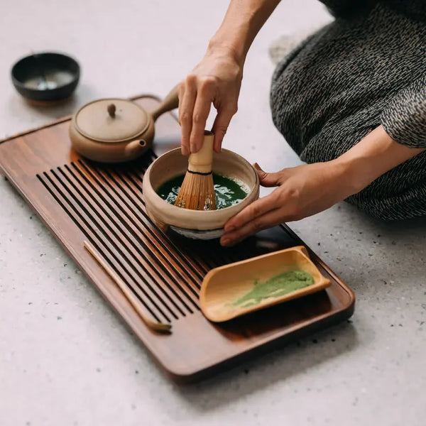 차센 일본산 말차 대나무 거품기 100개