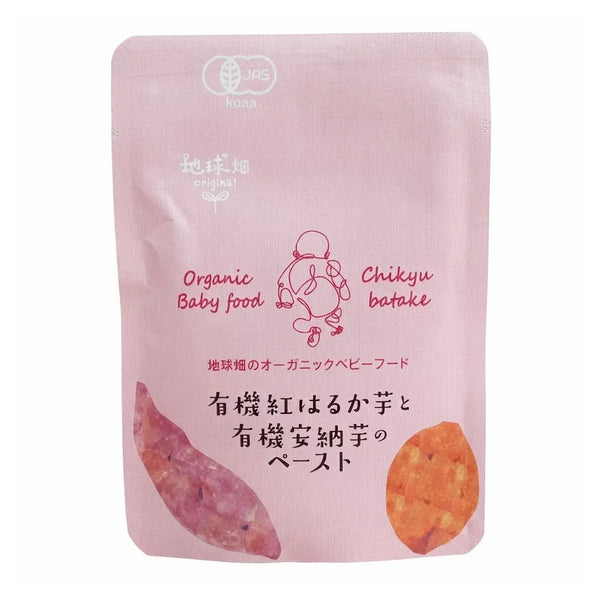 치큐바타케 유기농 일본 고구마 이유식 파우치 5m+ 80g