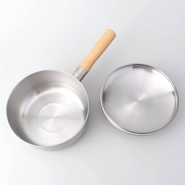 치토세 스타일리시 나무손잡이 냄비(뚜껑 포함)(IH 대응) 2.2L