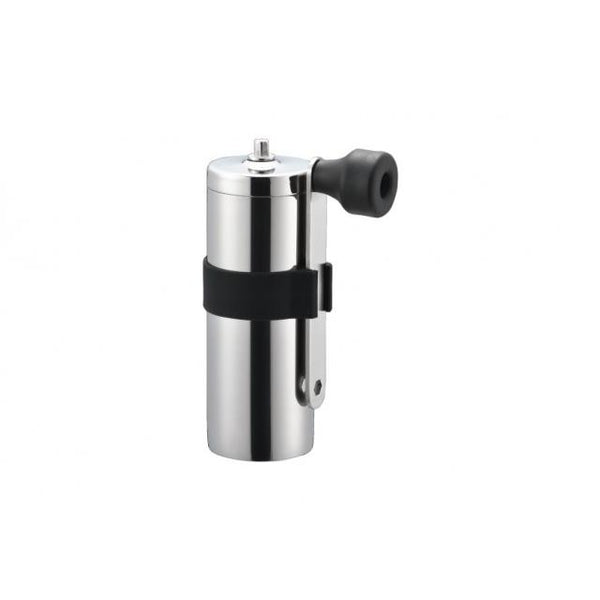 조밀한 수동 커피 분쇄기 비친 스테인리스 120ml 수용량