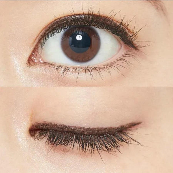 D-UP 실키 리퀴드 아이라이너 스무스 워터프루프 브라운 블랙 아이라이너