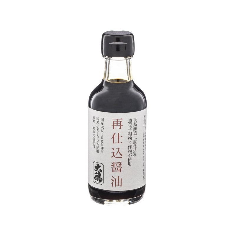 다이토쿠 숙성 사이시코미 간장 이중 양조 Non-GMO 간장 200ml