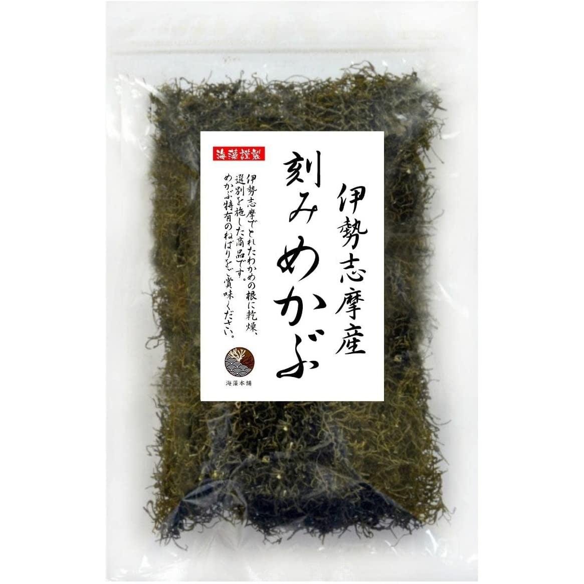우와베 가이소 혼포 건조 다진 메카부(미역 뿌리) 100g