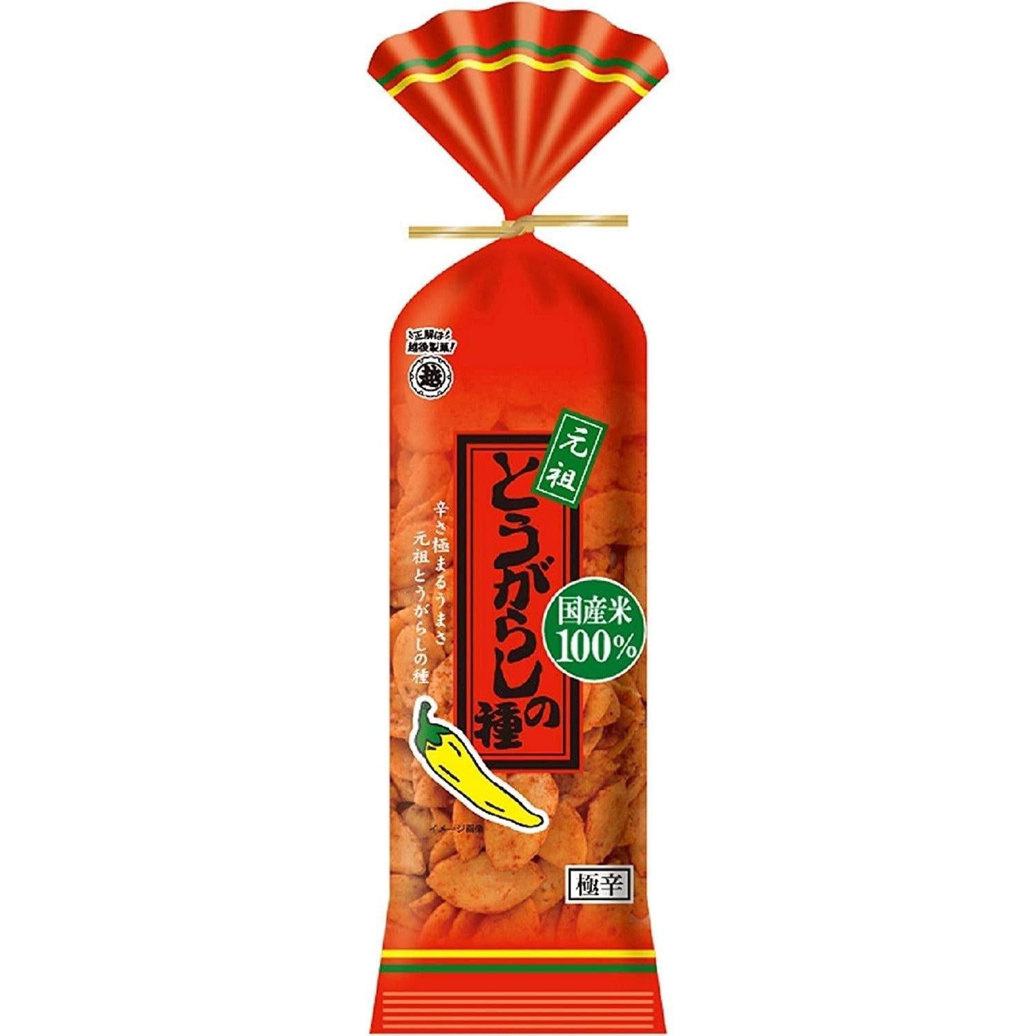 에치고세이카 토가라시노타네 매콤한 센베이 80g (5개입)