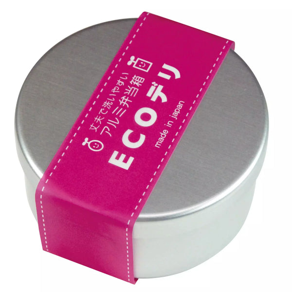 에코델리 원형 도시락통 청소가 간편한 알루미늄 도시락통 400ml