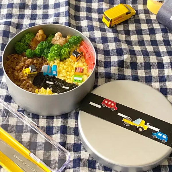 에코델리 원형 도시락통 청소가 간편한 알루미늄 도시락통 400ml