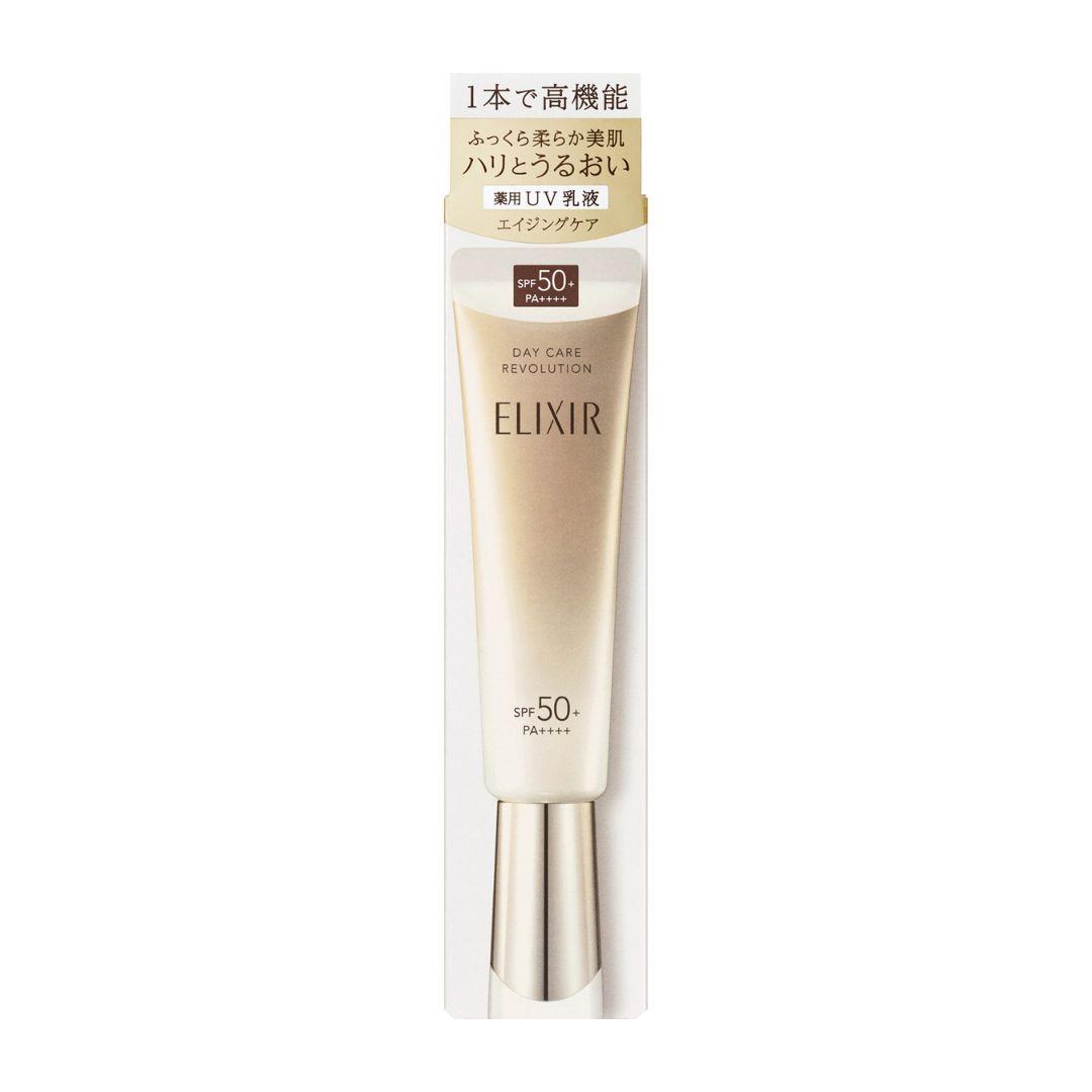 시세이도 엘릭서 데이 케어 레볼루션 데일리 모이스춰라이징 세럼 SPF50+ 35ml