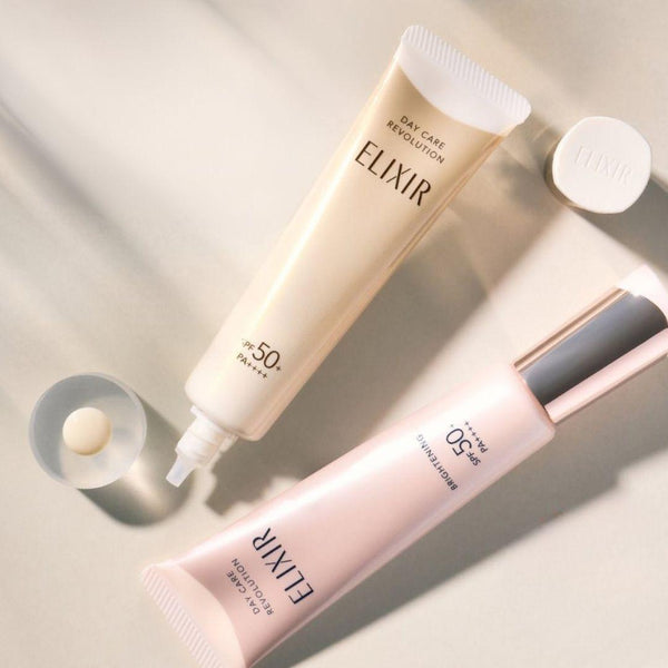 시세이도 엘릭서 데이 케어 레볼루션 데일리 모이스춰라이징 세럼 SPF50+ 35ml