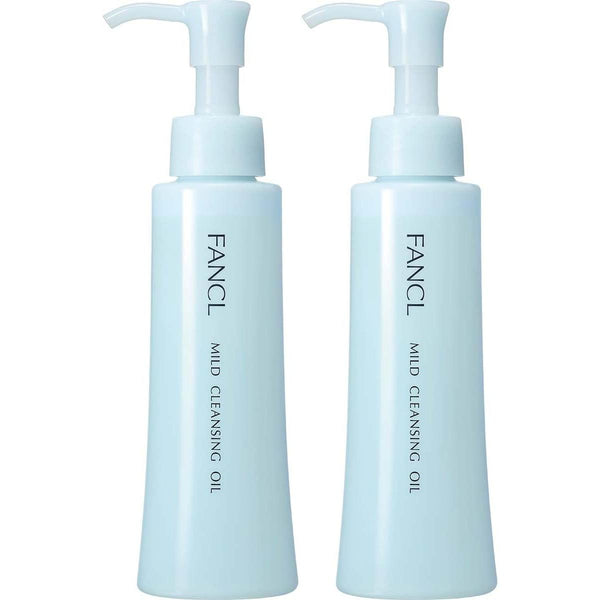 FANCL 마일드 클렌징 오일 메이크업 리무버 민감성 피부용 120ml (2팩)