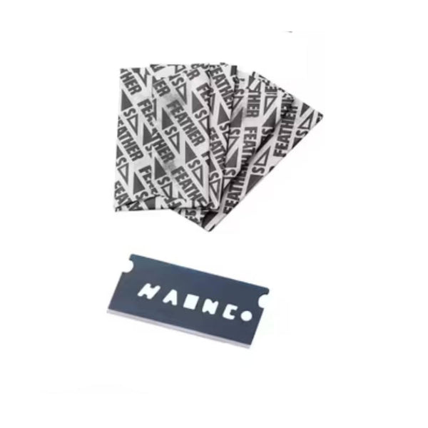 깃털 탄소강 단일 모서리 안전 면도날 FAS-10B