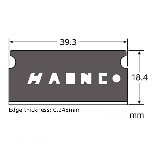 깃털 탄소강 단일 모서리 안전 면도날 FAS-10B