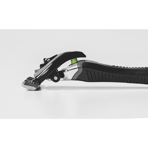 깃털 F-시스템 사무라이 엣지 면도기 + 블레이드 카트리지 1개