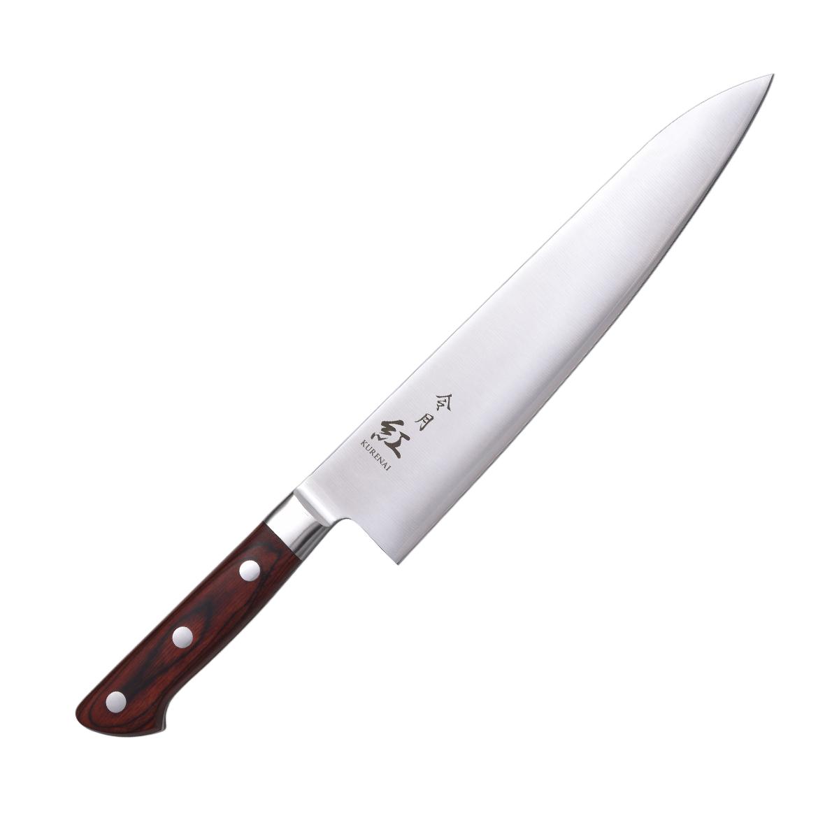 쿠레나이 규토 나이프 몰리브덴 바나듐 일본 셰프 나이프 240mm