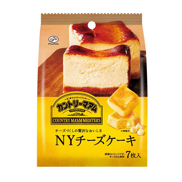 후지야 컨트리 MA'AM 마이스터 리치 NY 치즈케이크 맛 쿠키 7개입