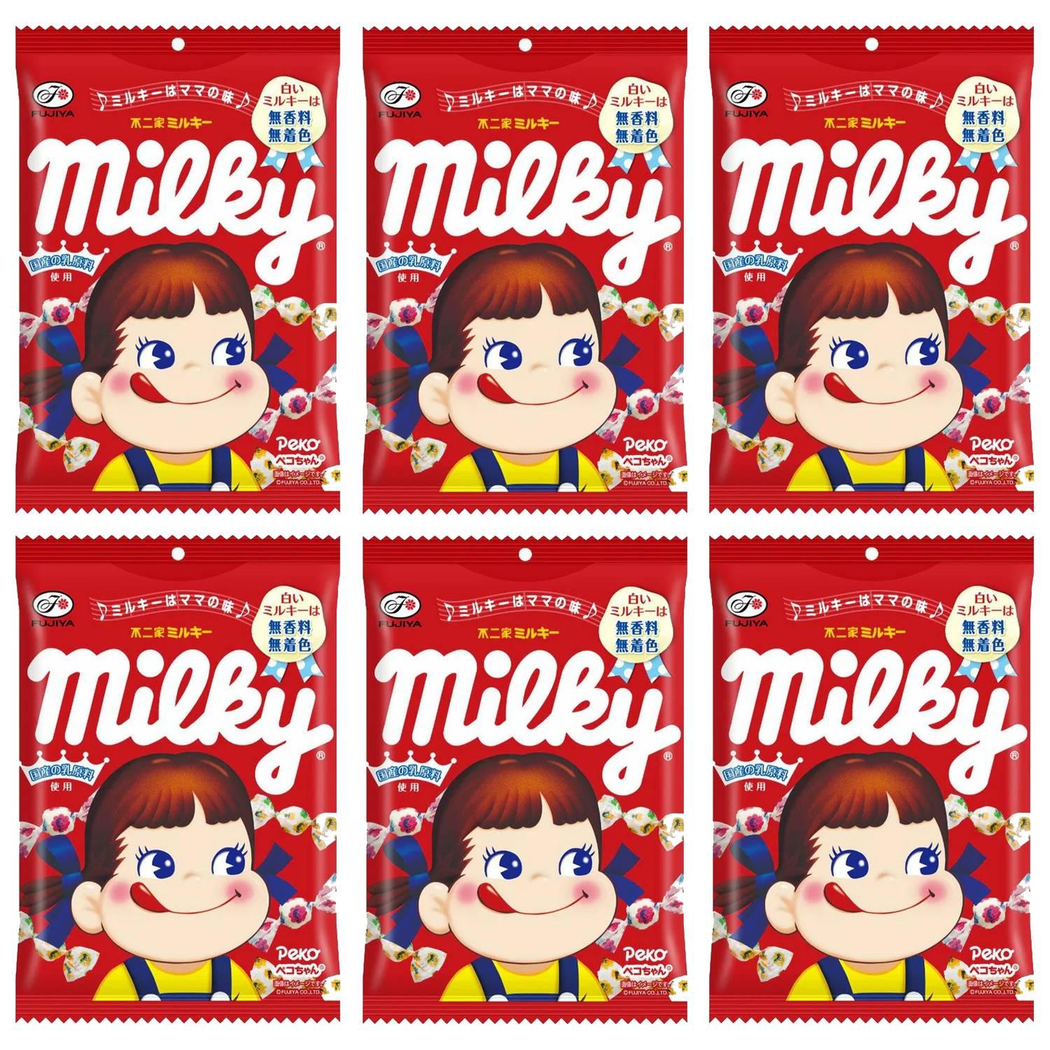 후지야 페코짱 밀키캔디 일본 밀크캔디 (6개입)