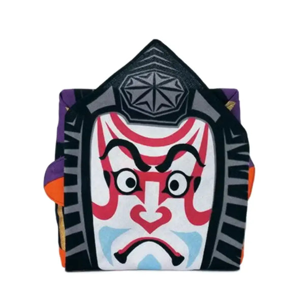 후로시키 가부키 극장 디자인 다채로운 면 포장 천 48cm