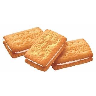 글리코 비스코 홋카이도 우유 크림 샌드위치 비스킷 15개 (5개입)