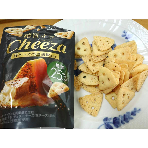 글리코 치자 저탄수화물 블랙 페퍼 더블 치즈 크래커 36g