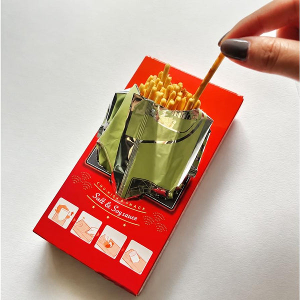글리코 프레츠 비스킷 스틱 가리비 & 간장 다시맛 55g (10팩)