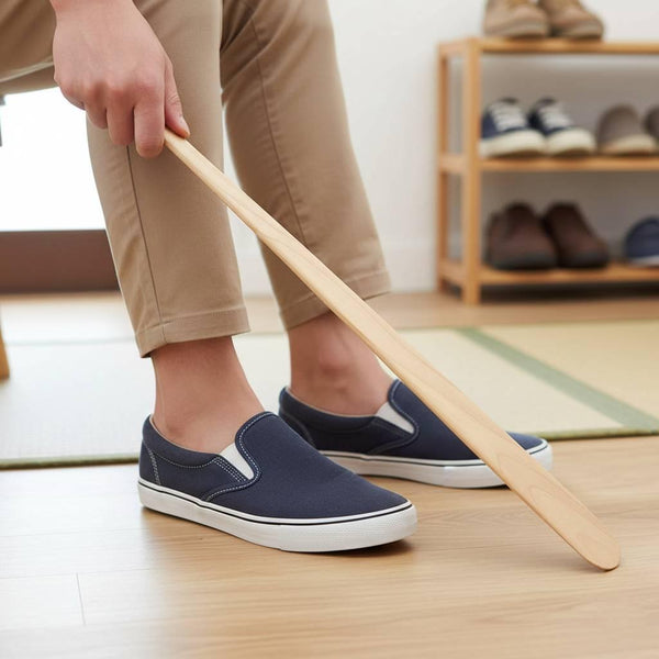 수제편나무 긴자루 구둣주걱 70cm