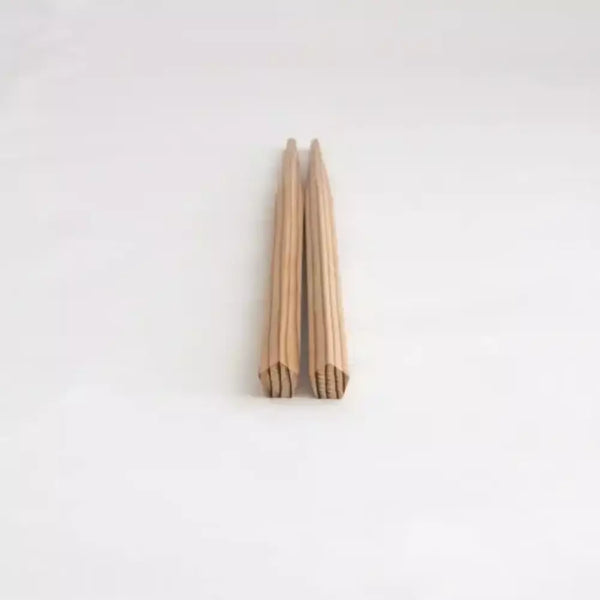 수제오각젓가락 무표백 천연삼나무 30cm