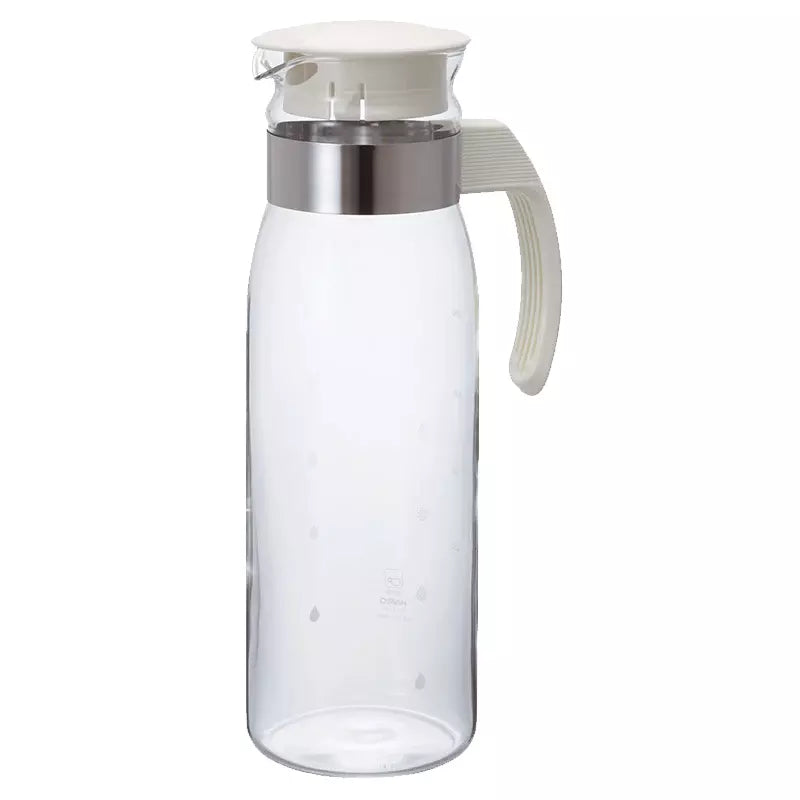 하리오 냉장고 냄비 슬림 내열 유리 저그 1.4L