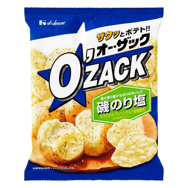 하우스푸드 오잭 노리시오 소금김 감자칩 55g (3개입)