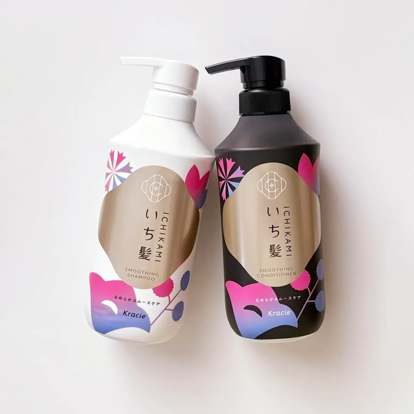 이치카미 스무스 케어 샴푸 윤기나는 모발용 450ml