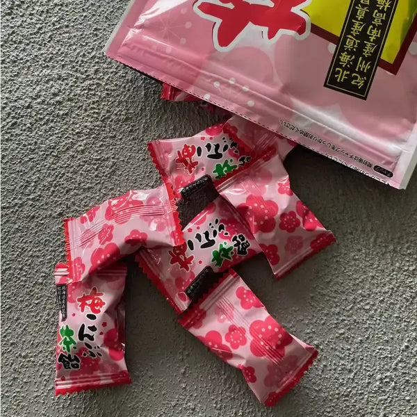 이리에 세이카 콘부차 캔디 매실 다시마차 맛 캔디 72g