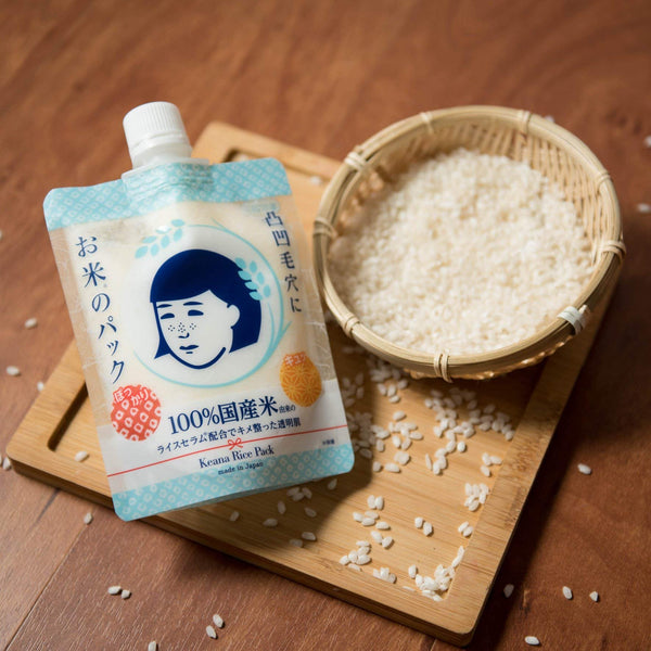 Ishizawa Lab 케아나 라이스 팩 모공 막힘 & 칙칙한 피부용 170g