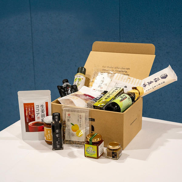 J Taste Gourmet Box 엄선된 일본의 고급 별미