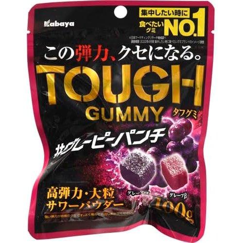 카바야 터프 구미 알파 & 베타 포도 츄이 구미 100g
