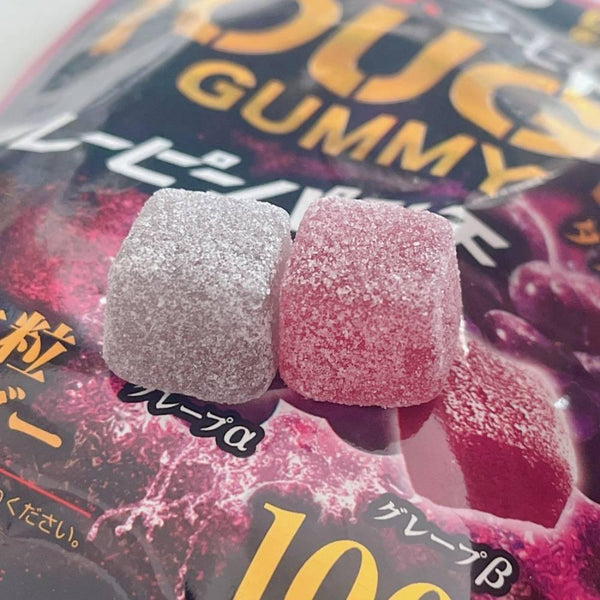 카바야 질긴 구미 알파 & 베타 포도 츄이 구미 100g (6개입)