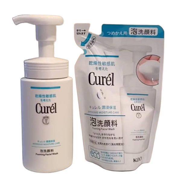 큐렐 포밍 세안제 민감성 피부용 리필 130ml