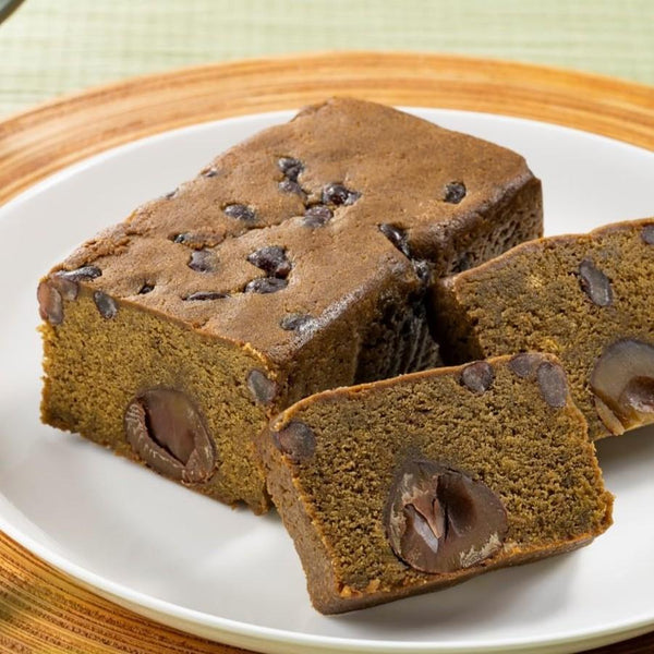 기요센 수제 호지차 파운드케이크 팥과 통밤 450g