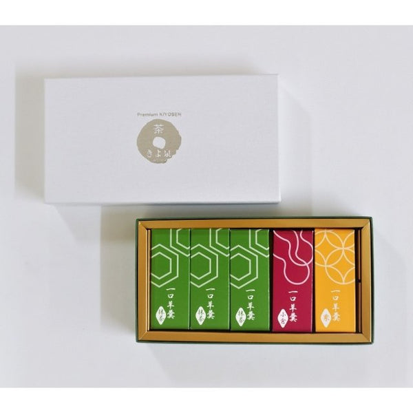 기요센 양갱 전통 젤리 캔디 모듬 맛 5개