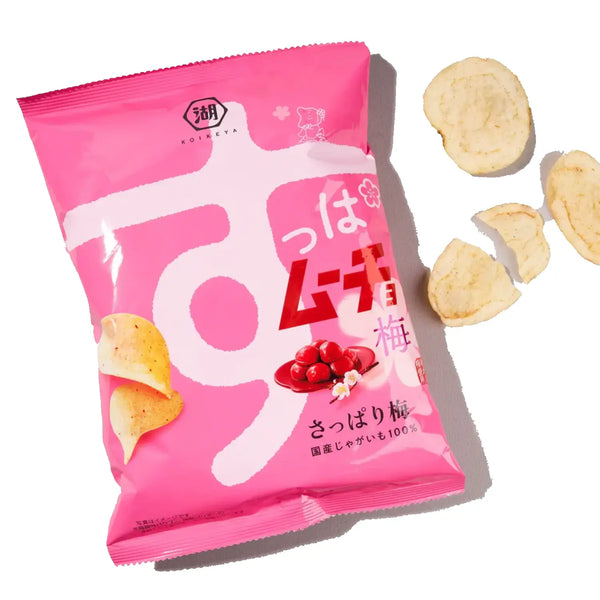 코이케야 삿파무초 우메보시 매실감자칩 55g (3개입)
