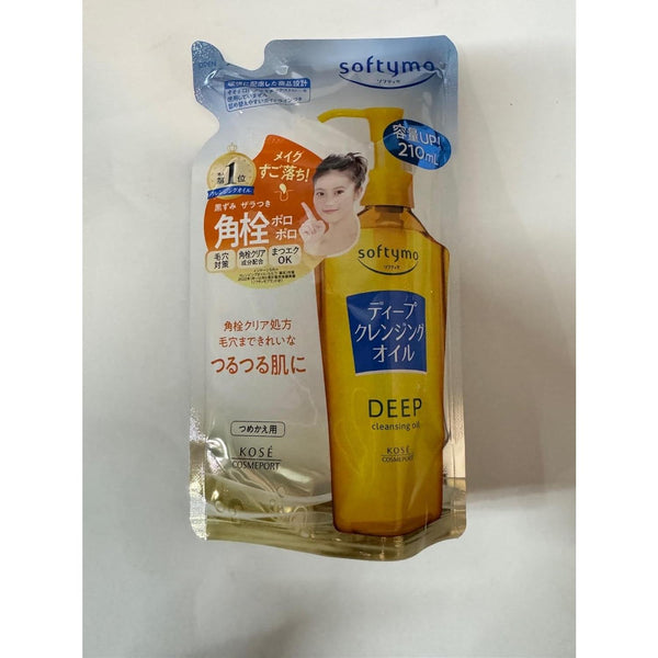 소프티모 딥 클렌징 오일 메이크업 리무버 리필 210ml